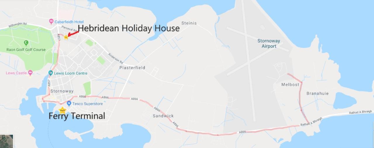 فيلا Hebridean Holiday House ستورنووايْ المظهر الخارجي الصورة